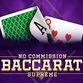 Baccarat Supreme slot visual from OneTouch Games available on vegasinocasinoo.fi