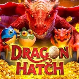 Dragon Hatch online game logo by PG Soft on vegasinocasinoo.fi