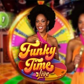 Enjoy Funky Time by Evolution – logo hosted on vegasinocasinoo.fi