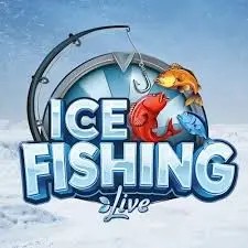 Try Ice Fishing Live slot by Evolution on vegasinocasinoo.fi – logo image