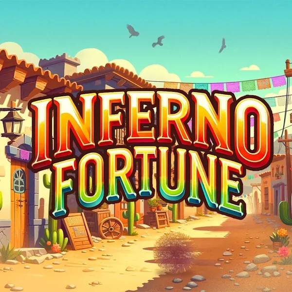 Logo of Inferno Fortune from Atomic Slot Lab at Vegasino Casino