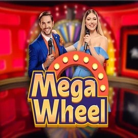Mega Wheel game by Pragmatic Play – logo hosted on Vegasino Casino