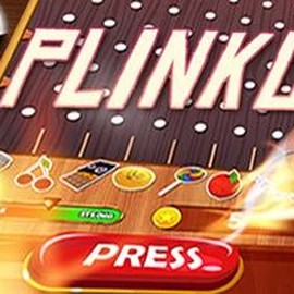 Plinko logo by BGAMING at Vegasino CasinoPlinko