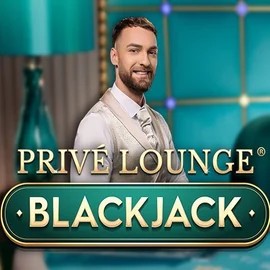 Privé Lounge Blackjack logo by Pragmatic Play Vegasino Casino