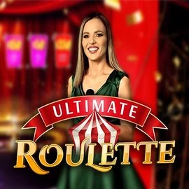 Ultimate Roulette casino game by Ezugi – featured logo at Vegasino Casino